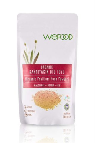 wefood organik karnıyarık otu tozu - 200 gr