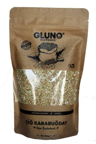 Gluno Glutensiz ciğ karabuğday 500gr