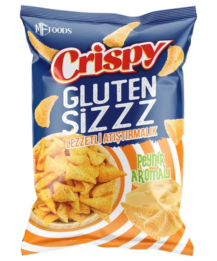 MF Foods Crispy glutensiz peynirli mısır cips