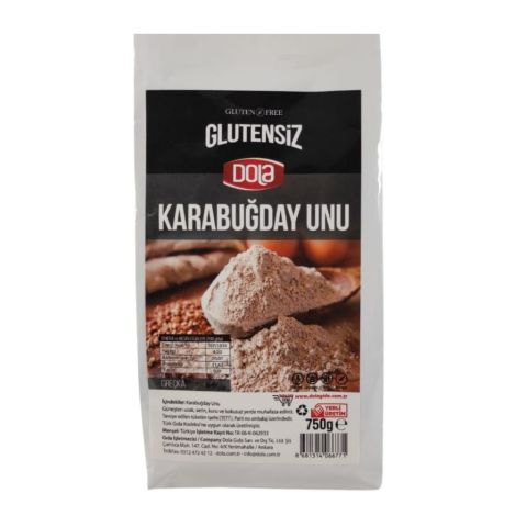 Dola Glutensiz Çiğ Karabuğday Unu - 750 gr