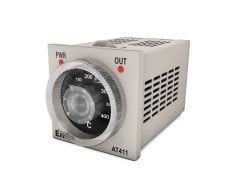 AT411-LV-S08-FE-400  On-Off veya Zaman Oransal Analog Sıcaklık Kontrol 48x48mm 10-30V DC/8-24V AC | AT411-FE-400-SM Muadili.