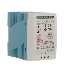 DRC-100B  	27.6Vdc 2.25Amp-27.6Vdc 1.25Amp  MEANWELL |