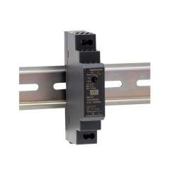 HDR-015-12 HDR1512 12Vdc 1.25Amp DIN Rail StepShape  MEANWELL |