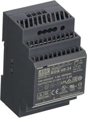 HDR-60-24 HDR6024 24Vdc 2.5Amp DIN Rail StepShape  MEANWELL |