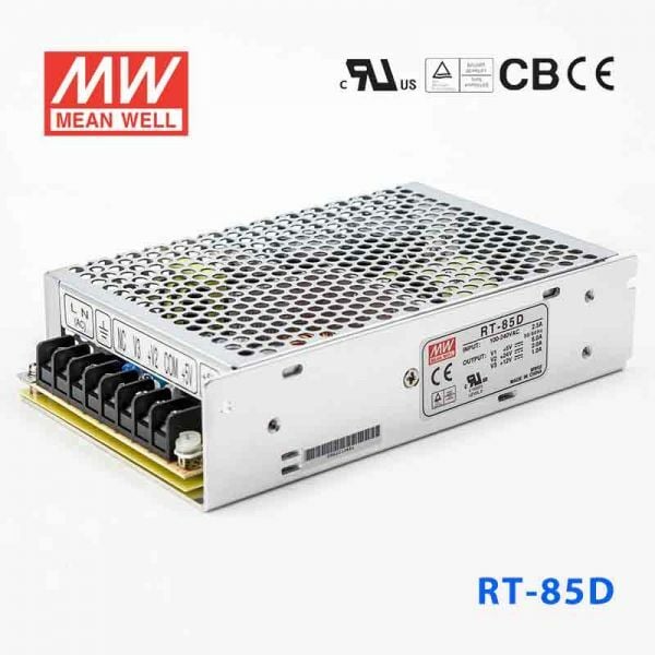 RT-85D RT85D +5/+12/+24 Vdc MEANWELL