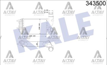 TURBO RADYATÖRÜ (INTERCOOLER) DUCATO / BOXER / JUMPER 94-02 1.9TD-2.5TDI-2.8 HDI-2.8 JTD