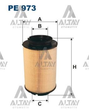 YAKIT FİLTRESİ (MAZOT) CADDY / GOLF5 / JETTA / LEON 04-09 1.9 TDI BJB-BXE-BLS-BKC-BKD