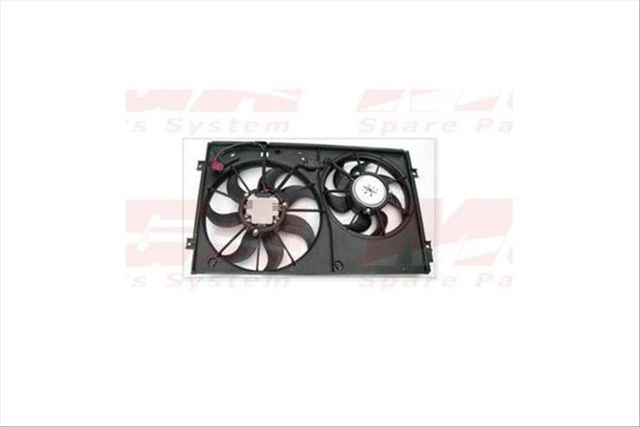 FAN DAVLUMBAZI KOMPLE,MOTORLU-HAVA GIRISSIZ 680×420 (VW CADDY 04-  GOLF 04-14  PASSAT 06-) BGU-BAG-BLY-BLP-BLR-BXE
