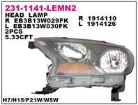 ON FAR SAG FORD RANGER 15- ICI SIYAH SARI SINYALLI