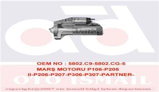 MARS MOTORU 12V 9 DIS 1,3KW BERLINGO C2 C3 C4 NEMO