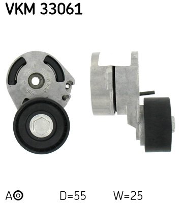 ALTERNATÖR GERGİ RULMANI (KÜTÜKLÜ) P206 1.4HDI-407-PARTNER 1.6 HDI-C3 1.6 16V-C5 1.6HDI-BERLINGO 1.6