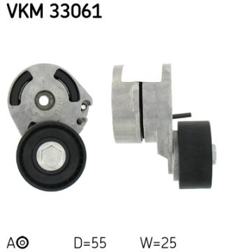 ALTERNATÖR GERGİ RULMANI (KÜTÜKLÜ) P206 1.4HDI-407-PARTNER 1.6 HDI-C3 1.6 16V-C5 1.6HDI-BERLINGO 1.6
