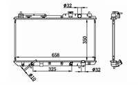 SU RADYATORU BRAZING HONDA CR-V I 2.0i 16v A-T 1995-2002