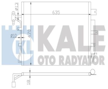 Klima Radyatörü  Landrover Range Rover Dıscoveryııı-Iv-Sport 2.7D-2.7Td