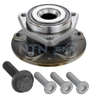 TEKER PORYASI CADDY III 04-15 / GOLF5 03-09 / A3 03-12 ÖN RULMANLI 5 BİJON ABSLİ 3 AYAK 80mm
