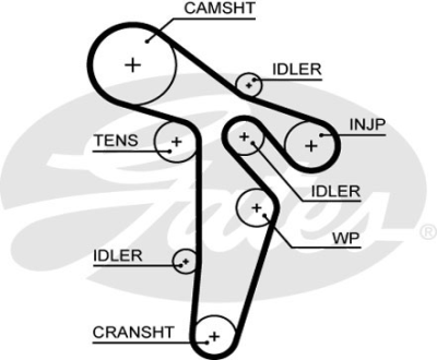 TRİGER KAYIŞI CT1139 (25 mm-INCE) POLO-CADDY-T5-CRAFTER CAYB-CAYC-CAYD-CRKA-CRKB-CKUB-CAAC-CFWA 1,2 TDİ-1,6 TDİ-2,0 TDİ