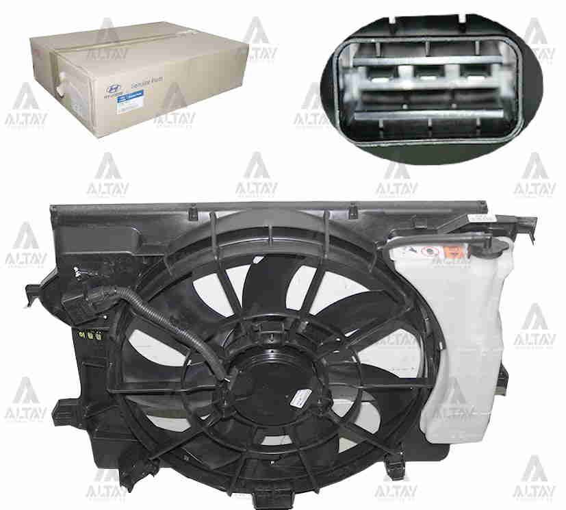 FAN RADYATÖR ACCENT 16-18 BLUE 1.4 BENZİNLİ KAPPA