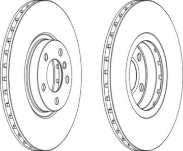 FREN DISKI ON (BMW:X5 (E70, F15) X6 (E71) 07-14)