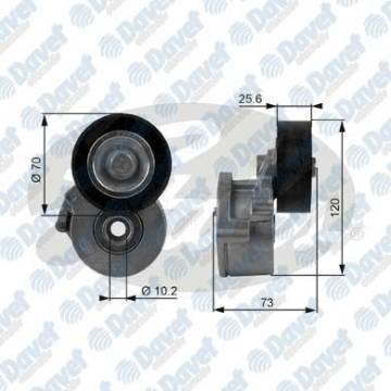 ALTERNATOR GERGI RULMANI KUTUKLU SCUDO FOCUS II C-MAX KUGA P407 P508 EXPERT C5 JUMPY BERLINGO S40 II C30 C70  2.0HDI-TDCI 99->   ####