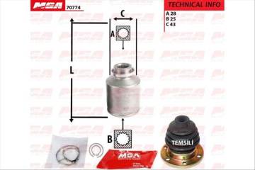 AKS KAFA IC SAG-(KIA: SORENTO 02>05  )   (28×25×43)