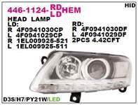 On Far Sag Xenonlu Motoru Uzerınde  Audı A6 09-10 Hıd