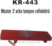 ARKA TAMPON REFLEKTÖRÜ - ( RENAULT : MASTER II  TRAFIC  / OPEL : MOVANO )