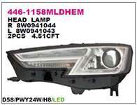 ON FAR SAG AUDI A4 15- XENONLU LEDLI TIP