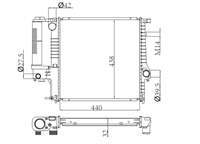 SU RADYATORU MEKANIK M/T KARE TIP BMW 3 SERISI (E36) 316 i  1990-1998