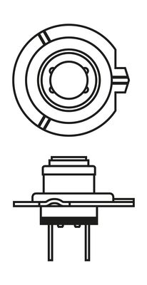 AMPUL - PLUS 90 - 12 V - H7 - 55 W - PX26D