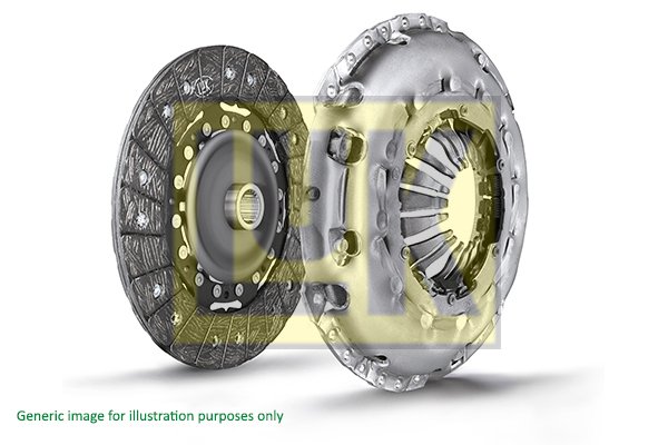 DEBRİYAJ SETİ (BASKI+DİSK) ASTRA J 1.4T-MERIVA 1.4 2010=>(220mm)(İki DİSKli volana sahip motor için)