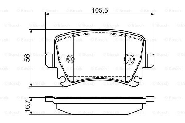 DİSK BALATA A3 1.2 TFSI 04.2010 - 03.2013 A3 1.2 TFSI CABRİOLET 03.2010 - 05.2013 A3 1.2 TFSI SPOR