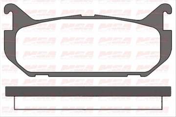 BALATA FREN ARKA-(MAZDA: 626 92>97 )  (ESKI NO: 29-04100114  )