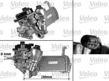 EGR SOĞUTUCUSU (VALFİ) VW AMAROK 2.0 TDİ-BİTDDI 10=> AUDI Q5 2.0 TDİ 09=>
