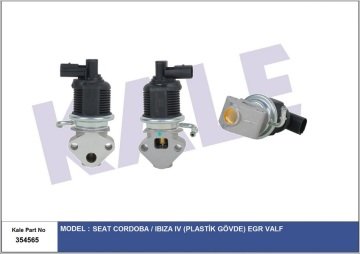 EGR VALF BORA FABIA OCTAVIA POLO 1,4 16V AUA BBY BBZ BCB BKY