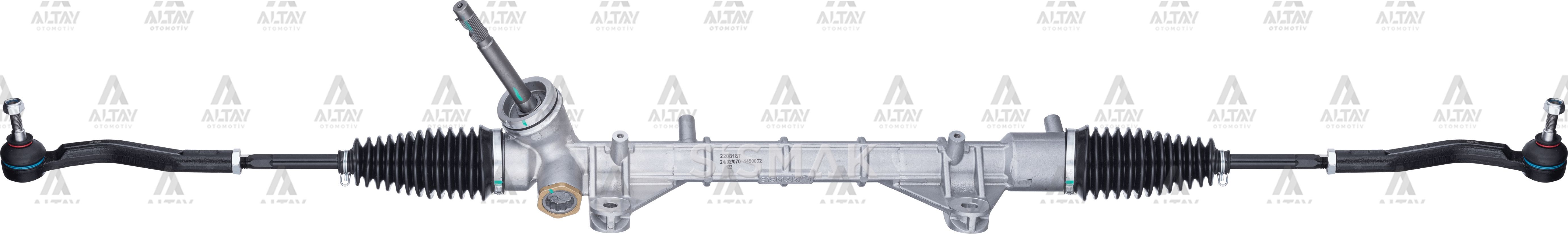 DİREKSİYON KUTUSU CLIO IV 12-13 / CAPTUR 13=> / ZOE 16=> PİNYON 123mm/250° ROTBAŞLI