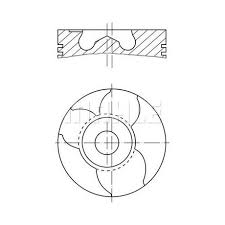 (151PI00012100) MOTOR PİSTON+SEGMAN (STD) VW LT35 2.8 04=> (BCQ-AUH-AGK) 4 SİLİNDİR (93.00) (151PI0001210086)