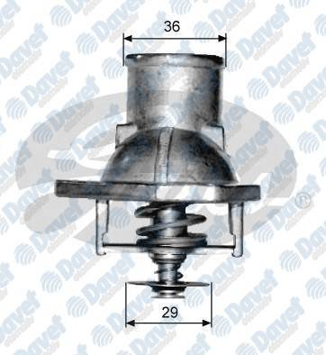TERMOSTAT (92°) VECTRA A OMEGA A KADETT E CALIBRA A FRONTERA B ASCONA C