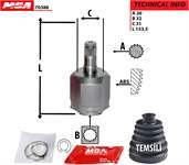 Ic Aks Kafası (Vw Golf 04-14  Passat 06-12  Polo 05-10  Audı A3 04-08  Seat Leon 06-10)