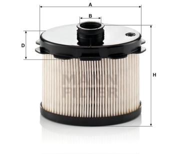 MAZOT FILTRESI PARTNER P206 P306 BERLINGO JUMPY XSARA SCUDO DW8 / DW8B (01 08) COROLLA 00 02 1,9D 98