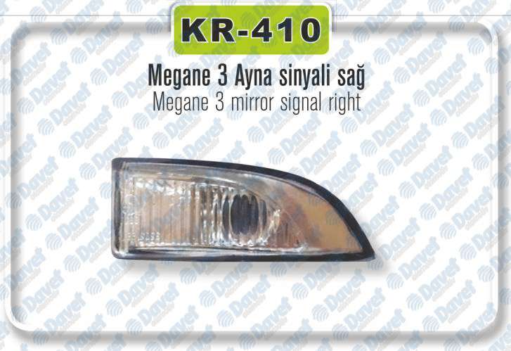 DIS DIKIZ AYNA SINYALI SAG MEGANE III-FLUENCE