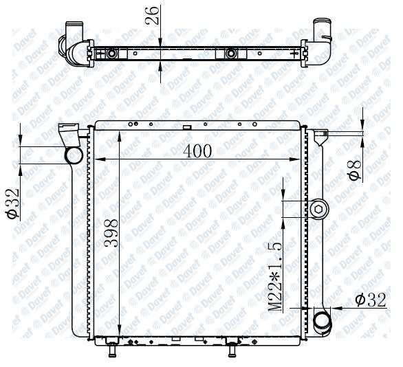 Motor Radyatoru R9 Manuel (400×398×26)