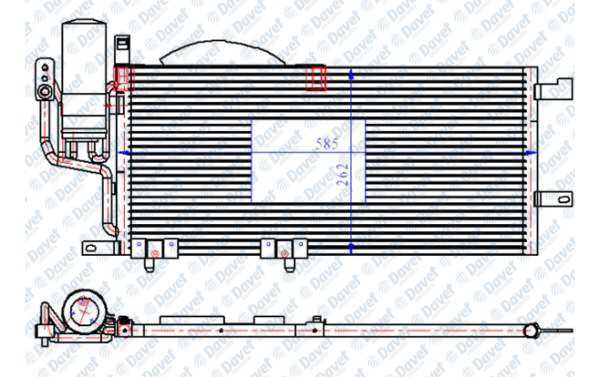 Klıma Radyatoru Corsa C Tıgra B Combo C Y13Dt Z13Dt Z13Dtj Z13Dth Z17Dth