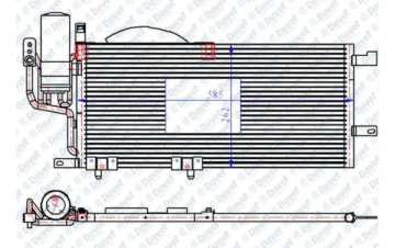 Klıma Radyatoru Corsa C Tıgra B Combo C Y13Dt Z13Dt Z13Dtj Z13Dth Z17Dth