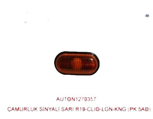 ÇAMURLUK SİNYALİ SARI R19-CLIO-MEGANE-LAGUNA-R21 MASTER II