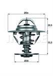 TERMOSTAT 82°C (HYUNDAI: ACCENT 1.3 -00 G4EH)