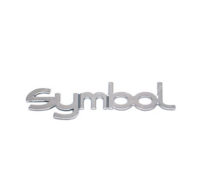 ARKA YAZI CLIO ''SYMBOL''