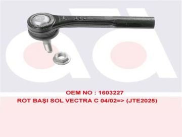 ROT BAŞI SOL VECTRA C 04/02=> (JTE2025) (JTE1009)