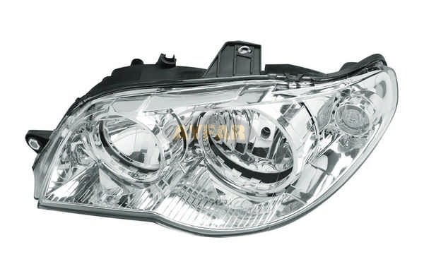 FAR+SİNYAL SOL FIAT ALBEA-PALIO (05-07)(MANUEL)(H7+H1)(KROM) (46840517)