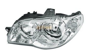 FAR+SİNYAL SOL FIAT ALBEA-PALIO (05-07)(MANUEL)(H7+H1)(KROM) (46840517)