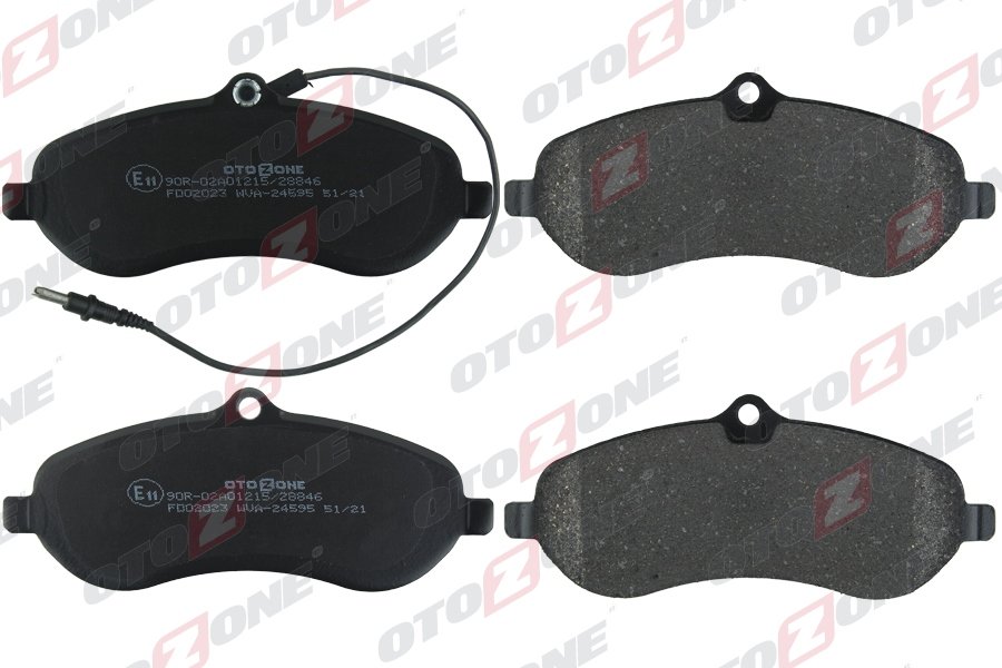 ÖN BALATA FİŞLİ EXPERT-SCUDO-JUMPY-1.6-2.0 MTJ 07=> (ABS'SİZ) GDB1718